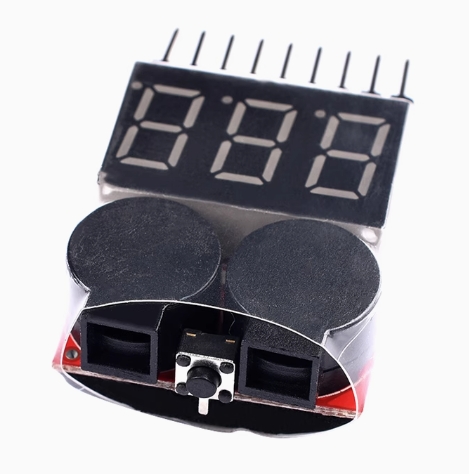 电量显示器/BB响低压报警器电显双功能蜂鸣器